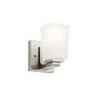 Applique murale Kichler Roehm 55015NI 1-lumière 75W nickel brossé