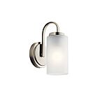 Luminaire de vanité Kichler Kennewick 55085NI 1-lumière 75W nickel brossé