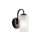 Luminaire de vanité Kichler Kennewick 55085OZ 1-lumière 75W vieux bronze