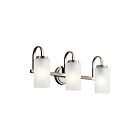 Luminaire de vanité Kichler Kennewick 55087NI 3-lumières 75W nickel brossé