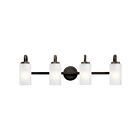 Luminaire de vanité Kichler Kennewick 55088OZ 4-lumières 75W vieux bronze