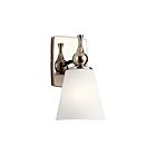 Luminaire de vanité Kichler Cosabella 55090PN 1-lumière 75W nickel poli
