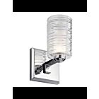 Luminaire de vanité Kichler Giarosa 55095CH 1-lumière 50W chrome