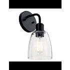Luminaire de vanité Kichler Meller 55100BK 1-lumière 60W noir