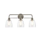 Applique murale Kichler 55102NI 3-lumières Nickel texturé