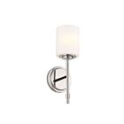 Applique murale Kichler 55140PN 1-lumière 75W Nickel poli