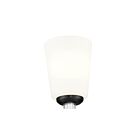 Applique murale Kichler Rosalind 55145BK 1-lumière 75W Noir