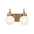 Luminaire de vanité Kichler 55150CPZ 2.-lumières 120W Champagne Bronze
