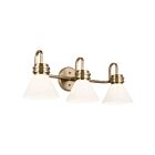 Luminaire de vanité Kichler 55155CPZ 3.-lumières 180W Champagne Bronze