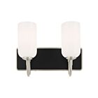 Luminaire de vanité Kichler 55162NI 2.-lumières 120W Nickel brossé