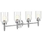Kichler 55186CH Madden 4-Lumières 300W Chrome Lumière de Vanité