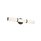 Kichler 55188BKLED Rosh 1-Lumière 24W Noir LED Lumière Vanité