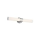 Kichler 55192CHLED Sashi 1-Lumière 24W Chrome LED Lumière Vanité