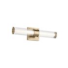 Kichler 55195CPZLED Laurene 1-Lumière 13W Bronze champagne LED Lumière Vanité
