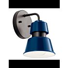 Lanterne murale extérieur Kichler Lozano 59000CBL 1-lumière 75W catalina blue