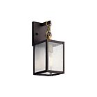 Lanterne murale extérieur Kichler Lahden 59006WZC 1-lumière 100W zinc patiné