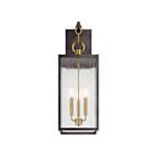 Lanterne murale Kichler 59009WZC 3-lumières 180W Zinc patiné