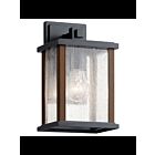 Lanterne murale extérieur Kichler Marimount 59016BK 1-lumière 75W noir