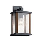 Lanterne murale extérieur Kichler Marimount 59017BK 1-lumière 100W noir