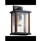 Lanterne murale extérieur Kichler Marimount 59018BK 1-lumière 150W noir