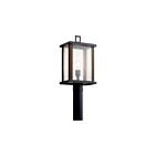 Lampe sur poteau extérieur Kichler Marimount 59019BK 1-lumière 150W noir