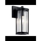 Lanterne murale extérieur Kichler Barras 59022BK 1-lumière 75W noir