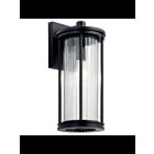 Lanterne murale extérieur Kichler Barras 59023BK 1-lumière 100W noir