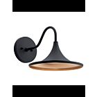 Lanterne murale extérieur à LED Kichler Elias 59028BKTLED 1-lumière 9W noir texturé
