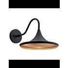 Lanterne murale extérieur à LED Kichler Elias 59029BKTLED 1-lumière 9W noir texturé
