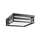 Plafonnier extérieur à LED Kichler Ryler 59037BKLED 1-lumière 23W noir
