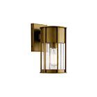 Lanterne murale extérieur Kichler Camillo 59079NBR 1-lumière 100W laiton naturel