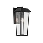 Kichler Mathus 59119BKT 1-Lumière Noir texturé 75W Lanterne murale extérieur