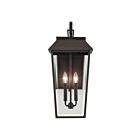Kichler 59120OZ 2-Lumières 120W Bronze ancien Lanterne murale d'extérieur