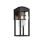 Kichler Hone 59138BKT 1-Lumière Noir texturé 60W Lanterne murale extérieur