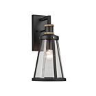 Kichler Talman 59147BKT 1-Lumière Noir texturé 60W Lanterne murale extérieur