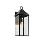 Kichler 59159BK 1-Lumière 100W Noir Applique Murale Extérieur
