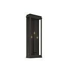 Kichler 59165OZ 3-Lumières 60W Bronze vieilli Applique Murale Extérieur