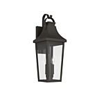 Kichler 59195OZ 2-Lumières 60W Bronze vieilli Applique Murale Extérieur