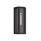 Kichler 59214BKT 1-Lumière 100W Noir texturé Applique Murale Extérieur