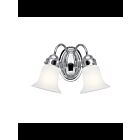 Luminaire de vanité Kichler 6122CH 2-lumières 100W chrome