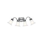 Luminaire de vanité Kichler 6124CH 4-lumières 100W chrome