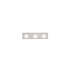 Luminaire de vanité Kichler 623NI 3-lumières 60W nickel brossé