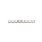 Luminaire de vanité Kichler 628NI 8-lumières 60W nickel brossé