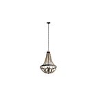 Lustre à 1 étage Kichler Coltyn 82298 6-lumières 60W fer d'enclume