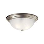 Plafonnier Kichler 8110NI 3-lumières 60W nickel brossé