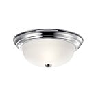 Plafonnier Kichler 8112CH 2-lumières 60W chrome