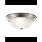 Plafonnier Kichler 8112NI 2-lumières 60W nickel brossé