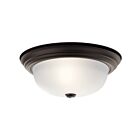 Plafonnier Kichler 8112OZ 2-lumières 60W vieux bronze