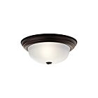 Plafonnier Kichler 8112OZ 2-lumières 60W vieux bronze