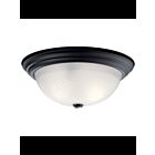 Plafonnier Kichler 8116BK 3-lumières 60W noir